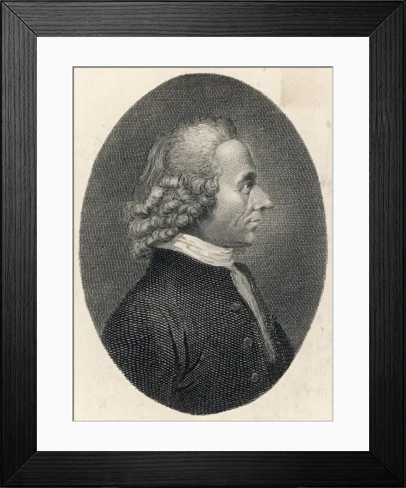 Framed Print : Joseph Priestley / Hogg Framed Print : Joseph Priestley / Hogg