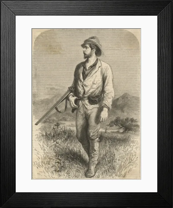 Framed Print : Hm Stanley / Anon Framed Print : Hm Stanley / Anon