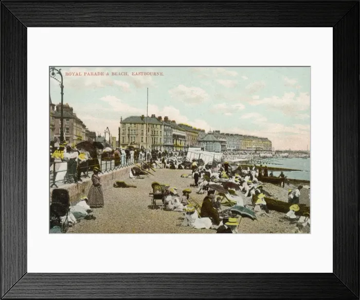 Framed Print : Beach at Eastbourne Framed Print : Beach at Eastbourne