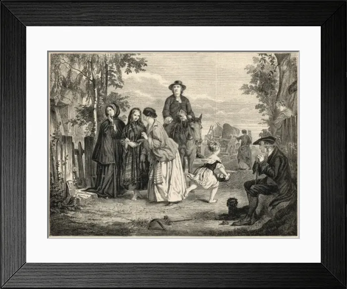 Framed Print : Events / Ireland / Evictions Framed Print : Events / Ireland / Evictions