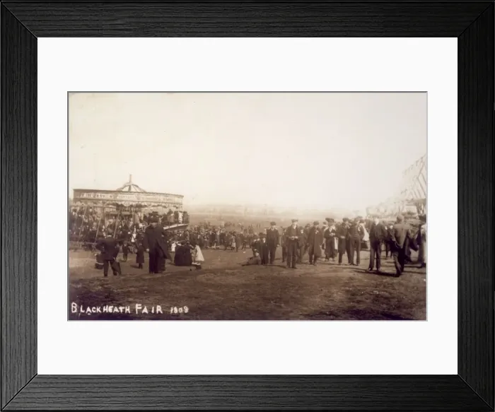 Framed Print : Blackheath Fair, 1909 Framed Print : Blackheath Fair, 1909