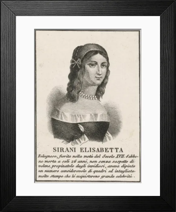 Framed Print : Elisabetta Sirani