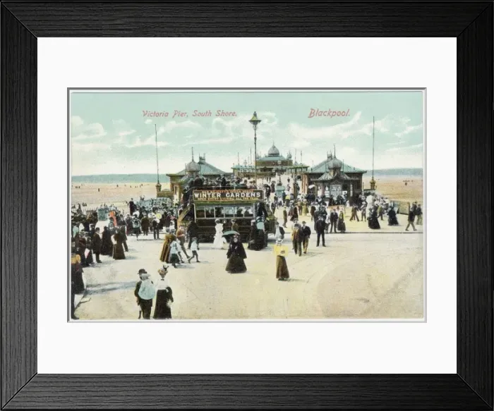 Framed Print : Blackpool Victoria Pier Framed Print : Blackpool Victoria Pier
