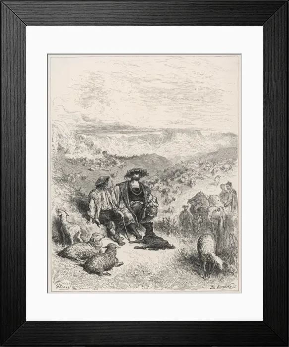 Framed Print : Fable / King & Shepherd Framed Print : Fable / King & Shepherd