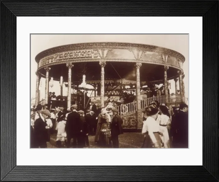 Framed Print : Carousel Hampstead Framed Print : Carousel Hampstead
