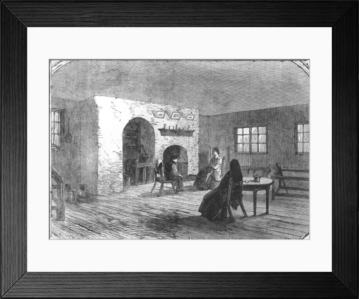 Framed Print : Manchester Slum Framed Print : Manchester Slum