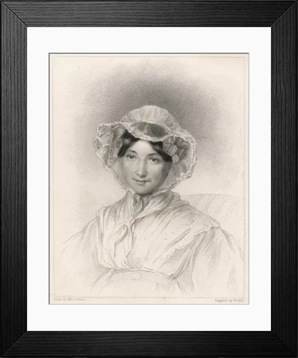 Framed Print : Frances Trollope W Holl Framed Print : Frances Trollope W Holl