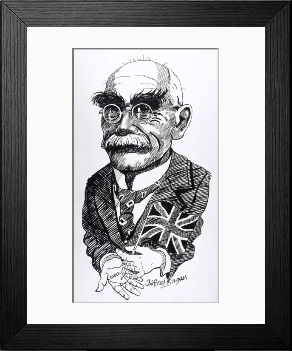 Framed Print : Rudyard Kipling Framed Print : Rudyard Kipling