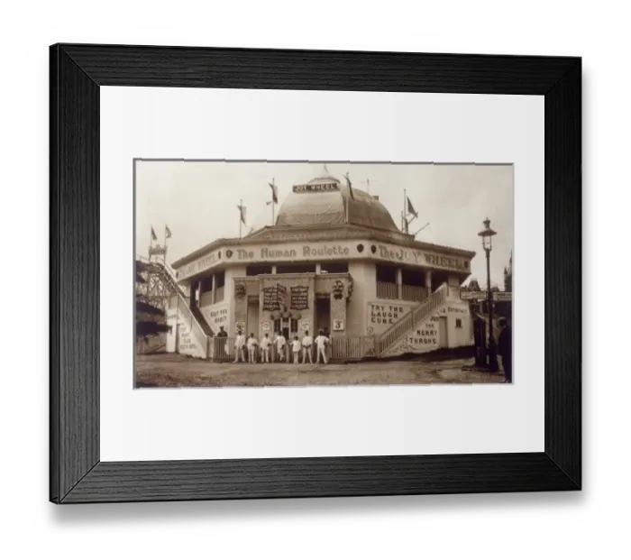 Framed Print : Fairs / The Joy Wheel Framed Print : Fairs / The Joy Wheel