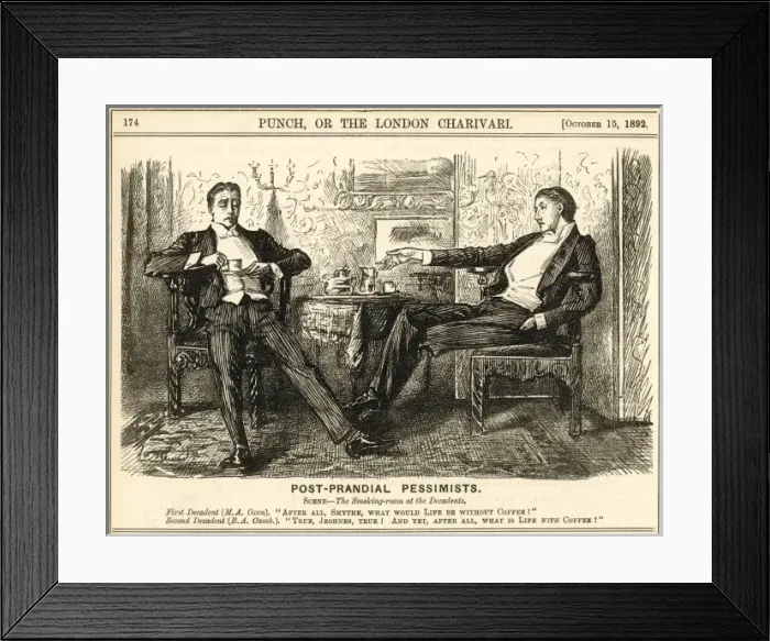 Framed Print : Decadents of 1892 Framed Print : Decadents of 1892