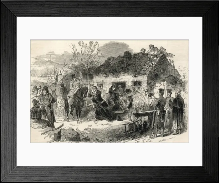Framed Print : Events / Ireland / Evictions Framed Print : Events / Ireland / Evictions