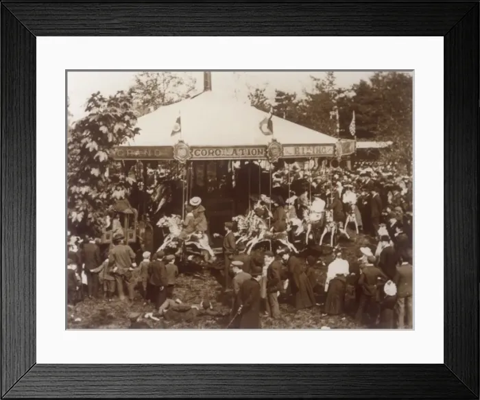 Framed Print : Hampstead Fair, 1911 Framed Print : Hampstead Fair, 1911