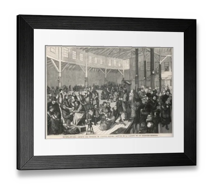 Framed Print : Travel / Emigration / USA Framed Print : Travel / Emigration / USA
