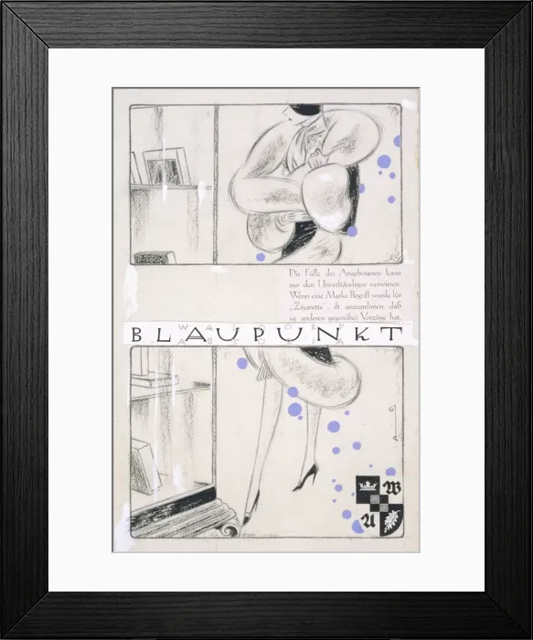 Framed Print : Dryden / Blaupunkt / 79 Framed Print : Dryden / Blaupunkt / 79