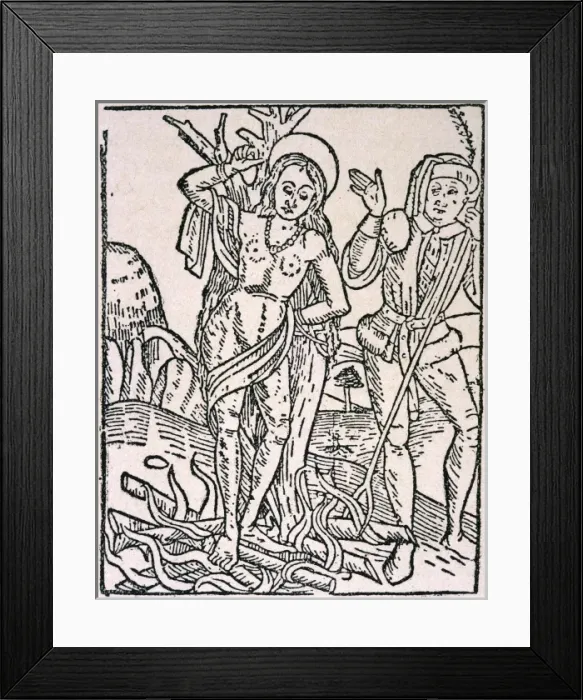 Framed Print : Saint Anastasia (Of Rome Framed Print : Saint Anastasia (Of Rome
