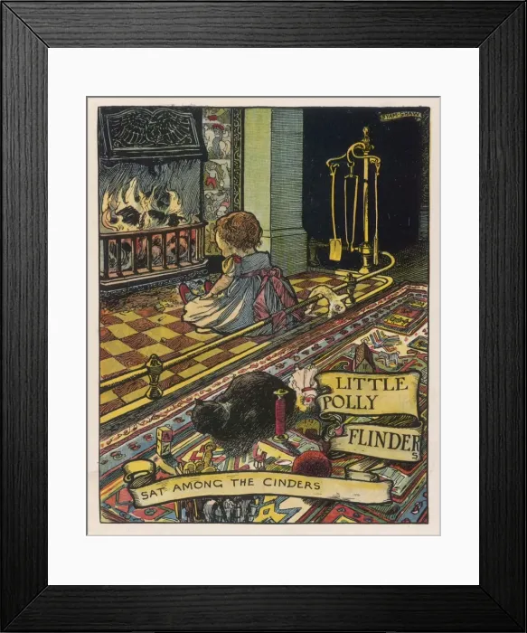 Framed Print : Little Polly Flinders Framed Print : Little Polly Flinders