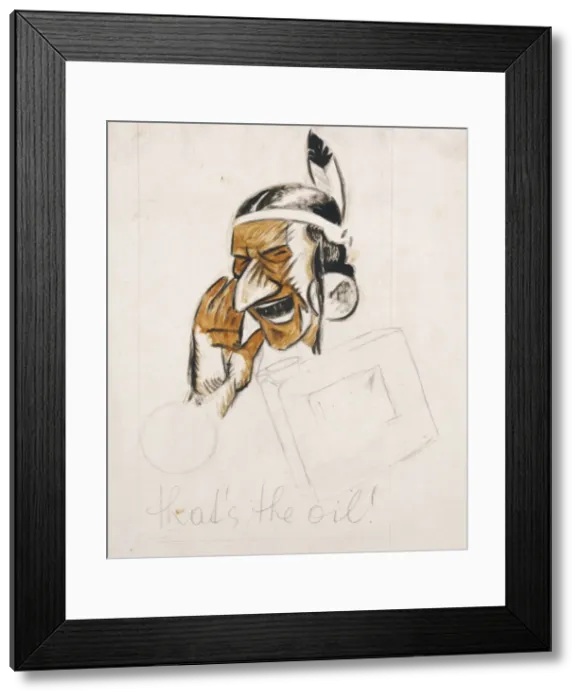 Framed Print : Dryden / Big Chief Oil / 101 Framed Print : Dryden / Big Chief Oil / 101