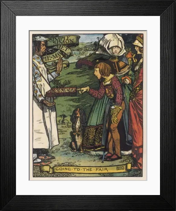 Framed Print : Simple Simon Framed Print : Simple Simon