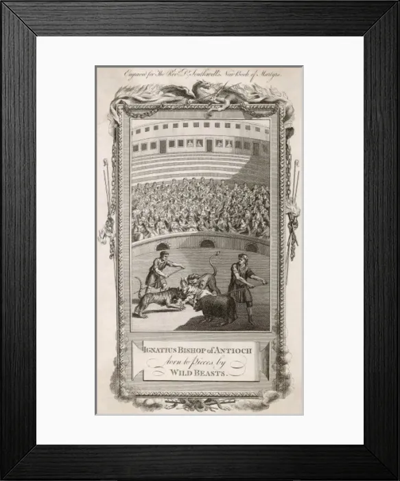 Framed Print : Ignatius of Antioch Framed Print : Ignatius of Antioch