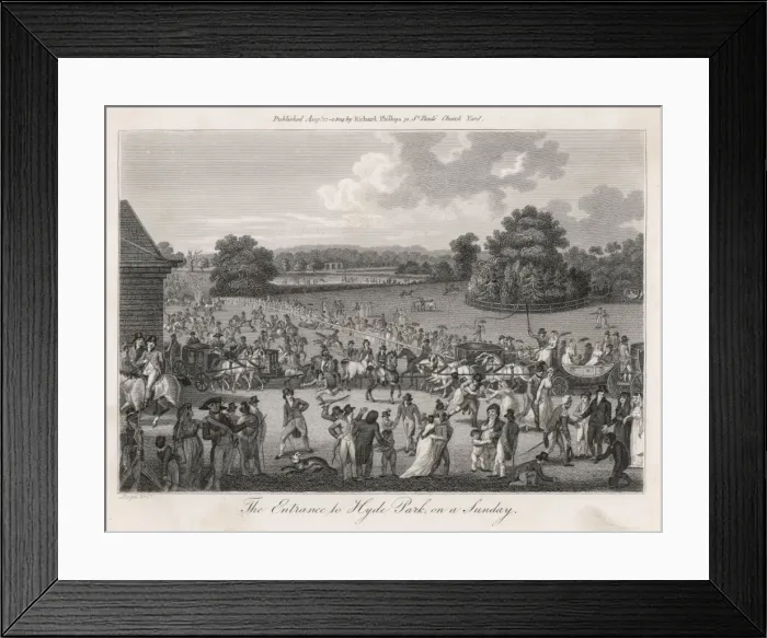 Framed Print : London / Hyde Park Framed Print : London / Hyde Park