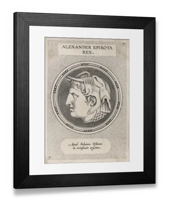 Framed Print : Alexandros II Epirota Framed Print : Alexandros II Epirota