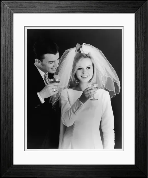 Framed Print : Wedding Photo / Champagne Framed Print : Wedding Photo / Champagne