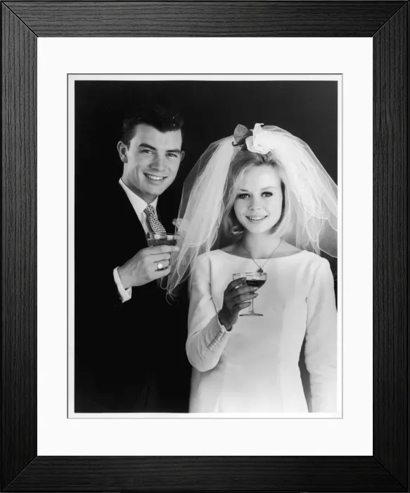Framed Print : Wedding Photo / Champagne Framed Print : Wedding Photo / Champagne