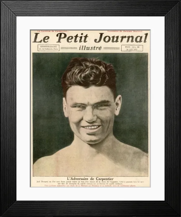 Framed Print : Jack Dempsey, Boxer 1921 Framed Print : Jack Dempsey, Boxer 1921