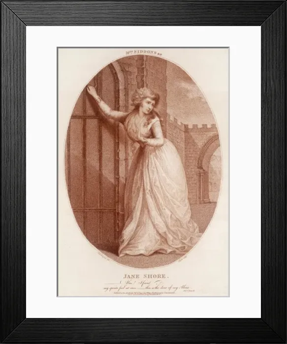 Framed Print : Siddons / Jane Shore Framed Print : Siddons / Jane Shore