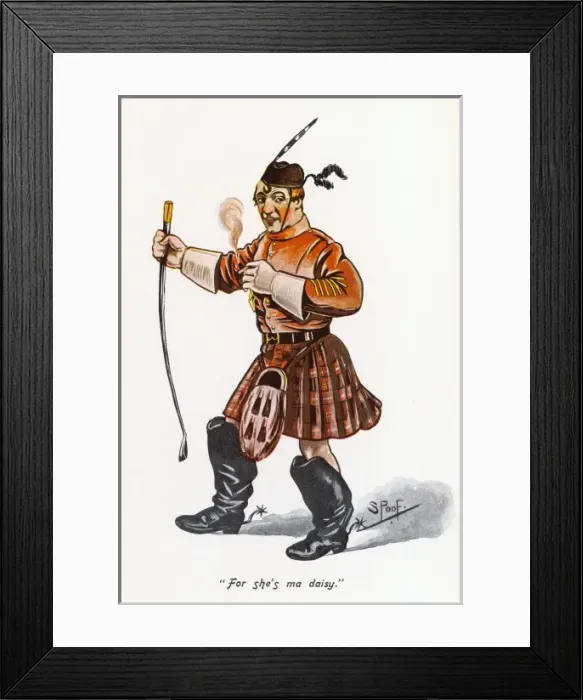 Framed Print : Harry Lauder / 1905 Framed Print : Harry Lauder / 1905
