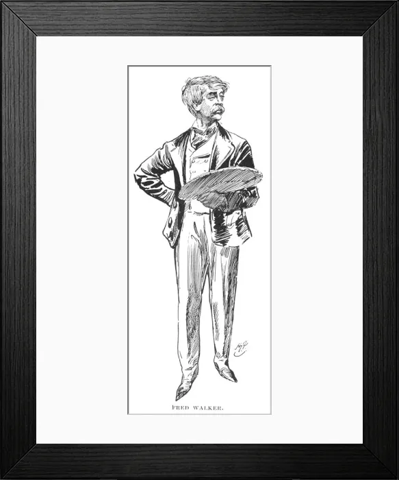 Framed Print : Fred Walker / Furniss Framed Print : Fred Walker / Furniss