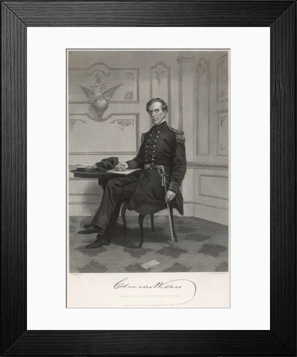 Framed Print : Charles Wilkes (Chappel) Framed Print : Charles Wilkes (Chappel)