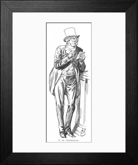 Framed Print : Thackeray / Furniss Framed Print : Thackeray / Furniss