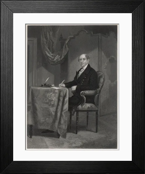 Framed Print : Rufus King (Chappel) Framed Print : Rufus King (Chappel)