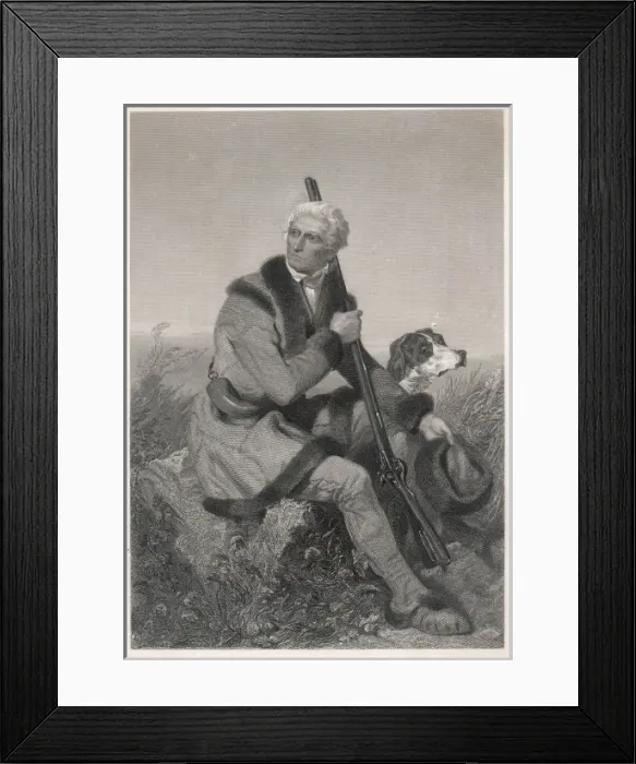 Framed Print : Daniel Boone (Chappel) Framed Print : Daniel Boone (Chappel)