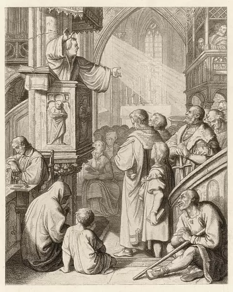 Luther in the Pulpit
