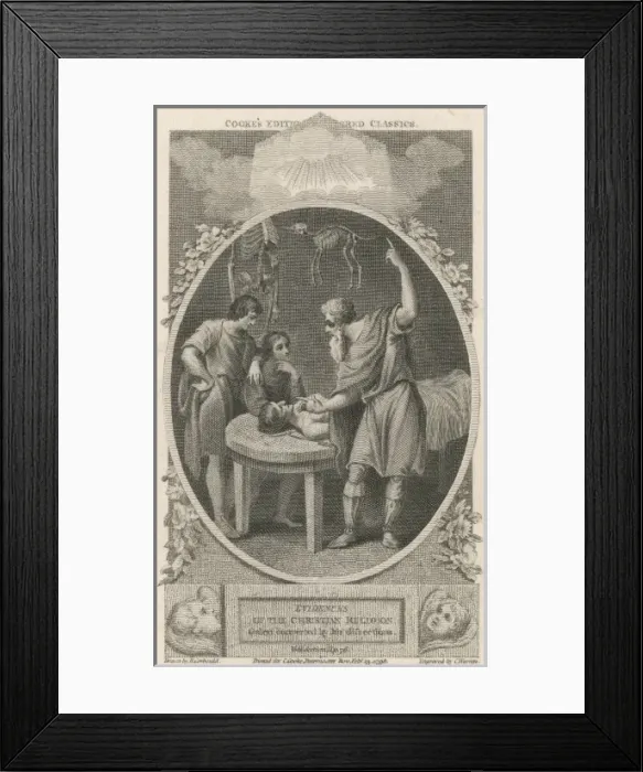 Framed Print : Galen and Patient Framed Print : Galen and Patient