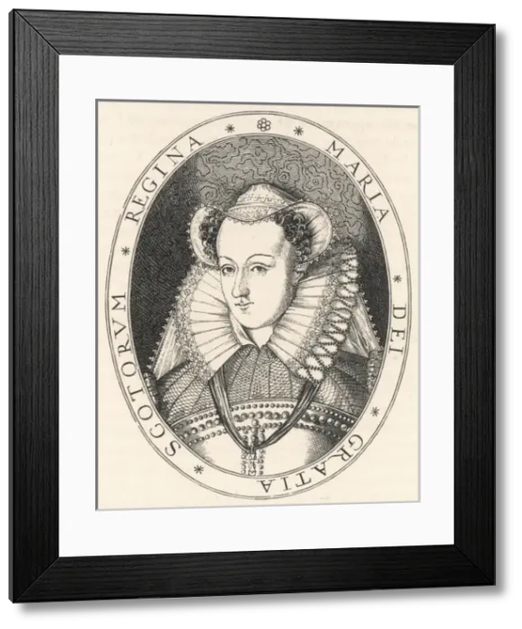 Framed Print : Mary, Queen of Scotland Framed Print : Mary, Queen of Scotland