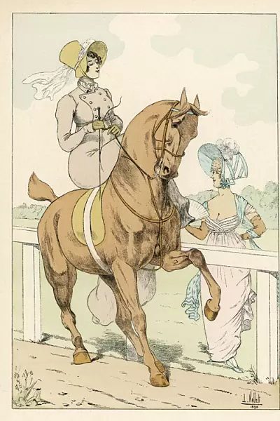 French Horsewoman 1805