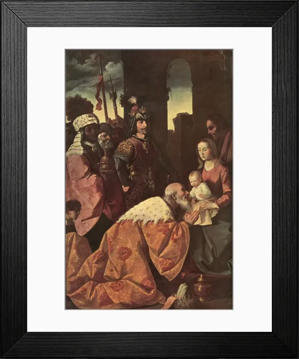 Framed Print : Nativity / Magi / Zurbaran Framed Print : Nativity / Magi / Zurbaran
