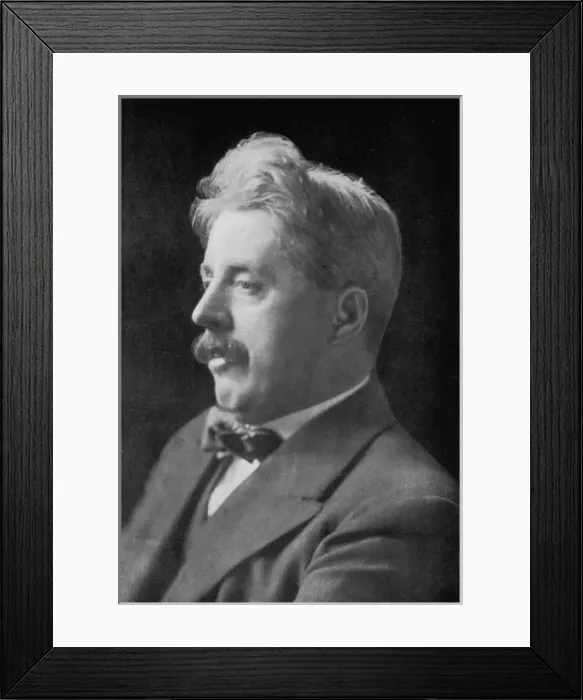 Framed Print : Arnold Bennett / Anon Framed Print : Arnold Bennett / Anon