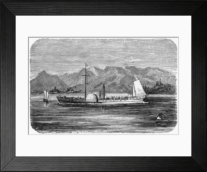 Framed Print : FULTONs CLERMONT Framed Print : FULTONs CLERMONT