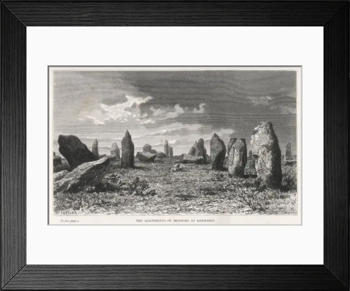 Framed Print : France / Archae / Carnac Framed Print : France / Archae / Carnac