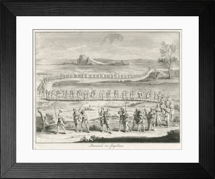 Framed Print : Flagellants Framed Print : Flagellants
