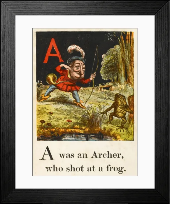 Framed Print : Reptiles / Frog being Shot Framed Print : Reptiles / Frog being Shot