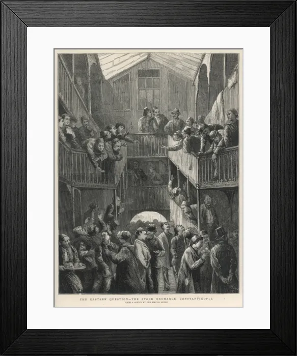 Framed Print : Constantinople Exchange Framed Print : Constantinople Exchange