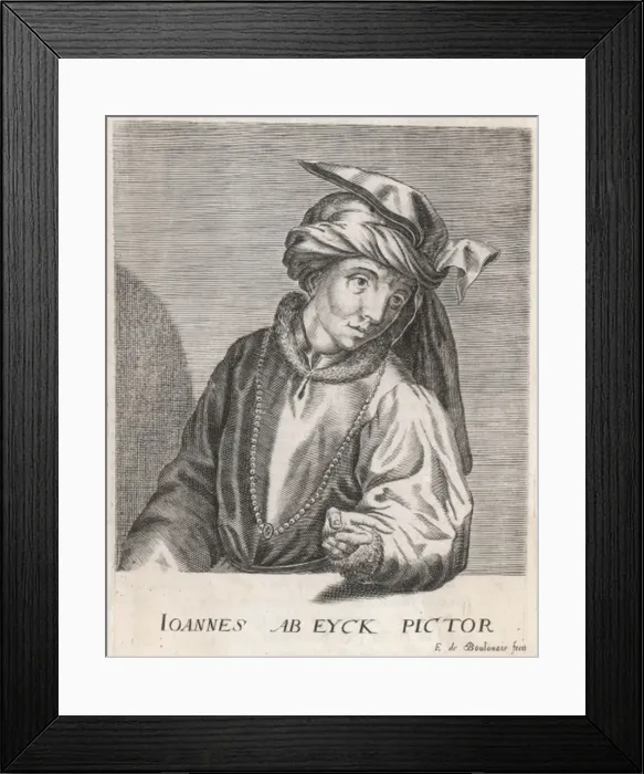 Framed Print : Jan Van Eyck / Boulonois Framed Print : Jan Van Eyck / Boulonois