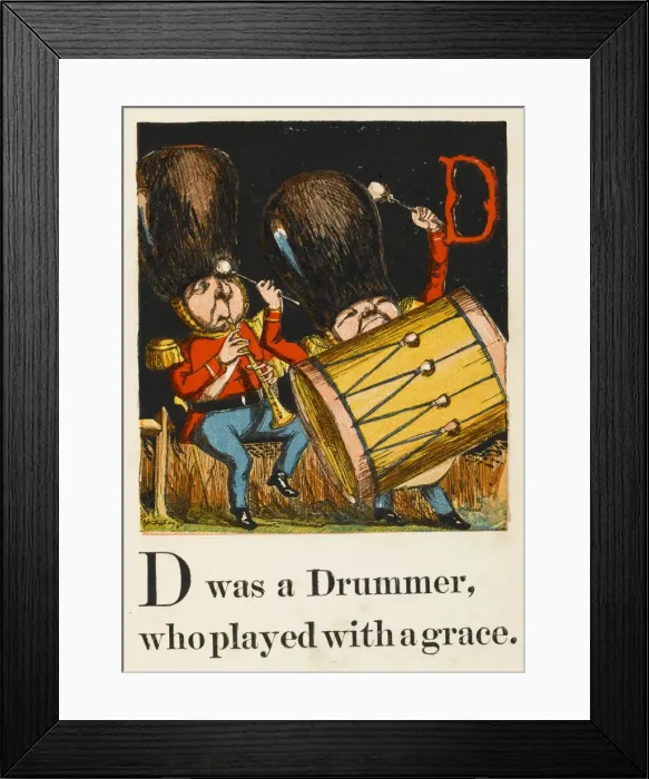 Framed Print : Music / Military / Drummer Framed Print : Music / Military / Drummer