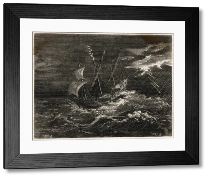 Framed Print : St Elmos Fire / Columbus Framed Print : St Elmos Fire / Columbus