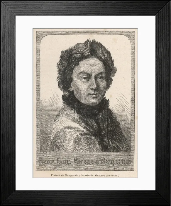 Framed Print : P. L. M. De Maupertuis Framed Print : P. L. M. De Maupertuis